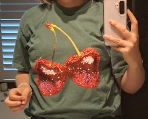 Disco Cherries Relaxed Tee