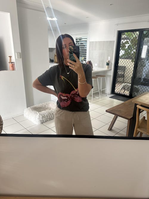 Disco Cherries Graphic Tee