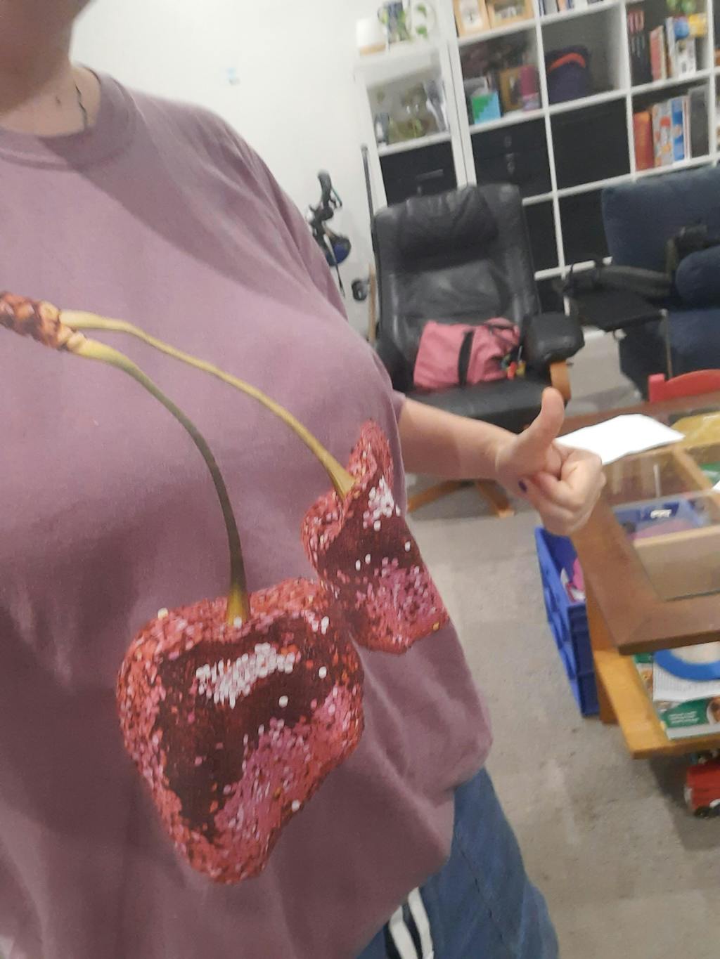 Disco Cherries Graphic Tee