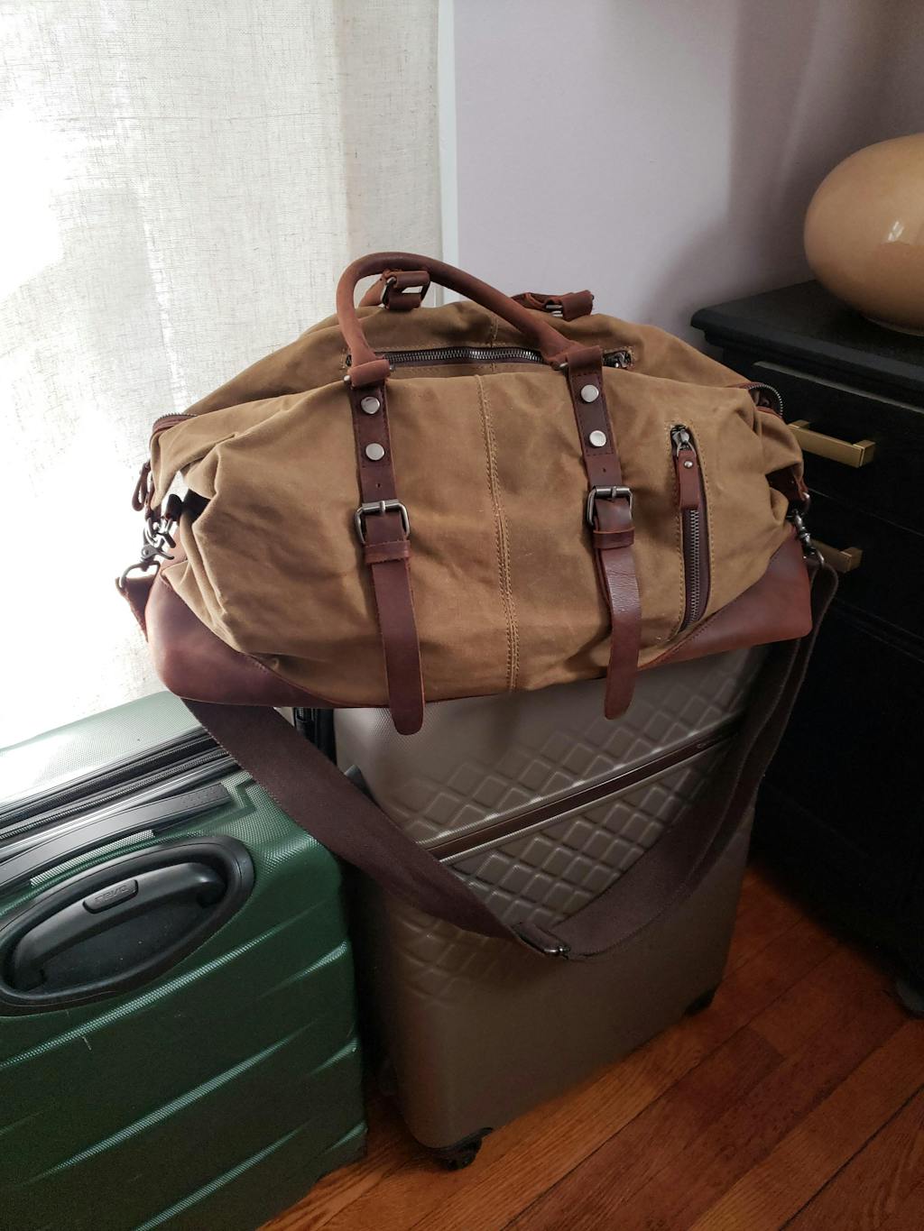 Canvas Travel Duffle Bag