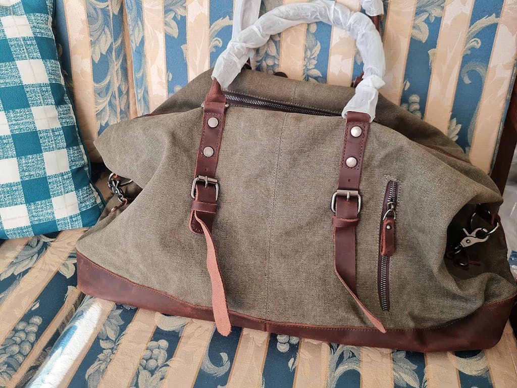 Canvas Travel Duffle Bag