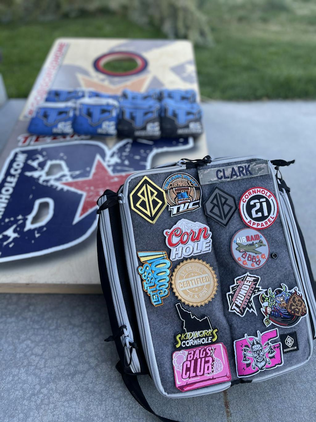 Bags Boards Custom Cornhole Backpack Customer's Product with price 7