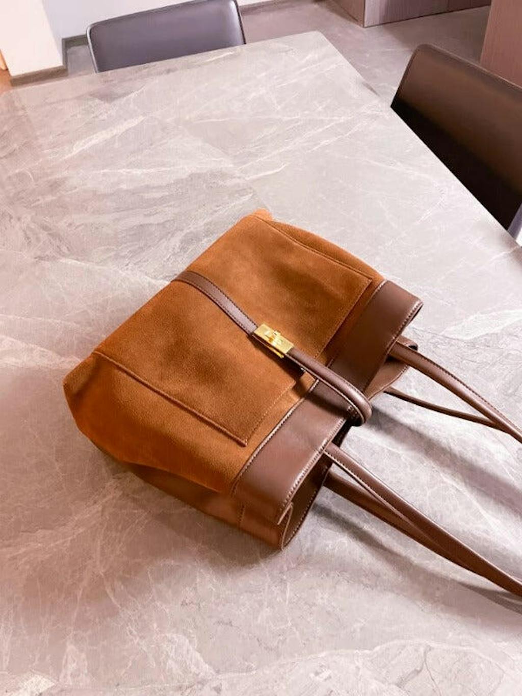 Golden Sahara Tote Bag