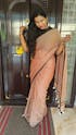 Polka Passion | Brown and Black Mul Mul Cotton Saree