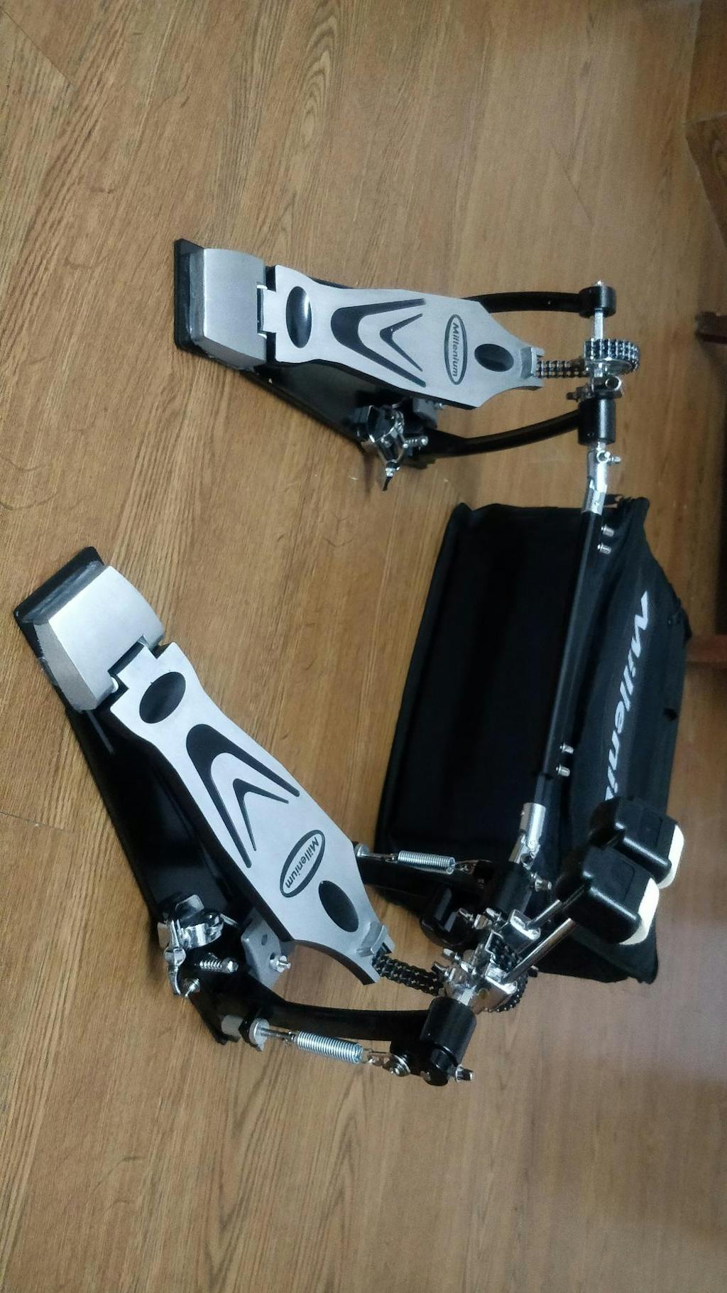 Buy Millenium PD669 Double Bass Pedal Online Bajaao