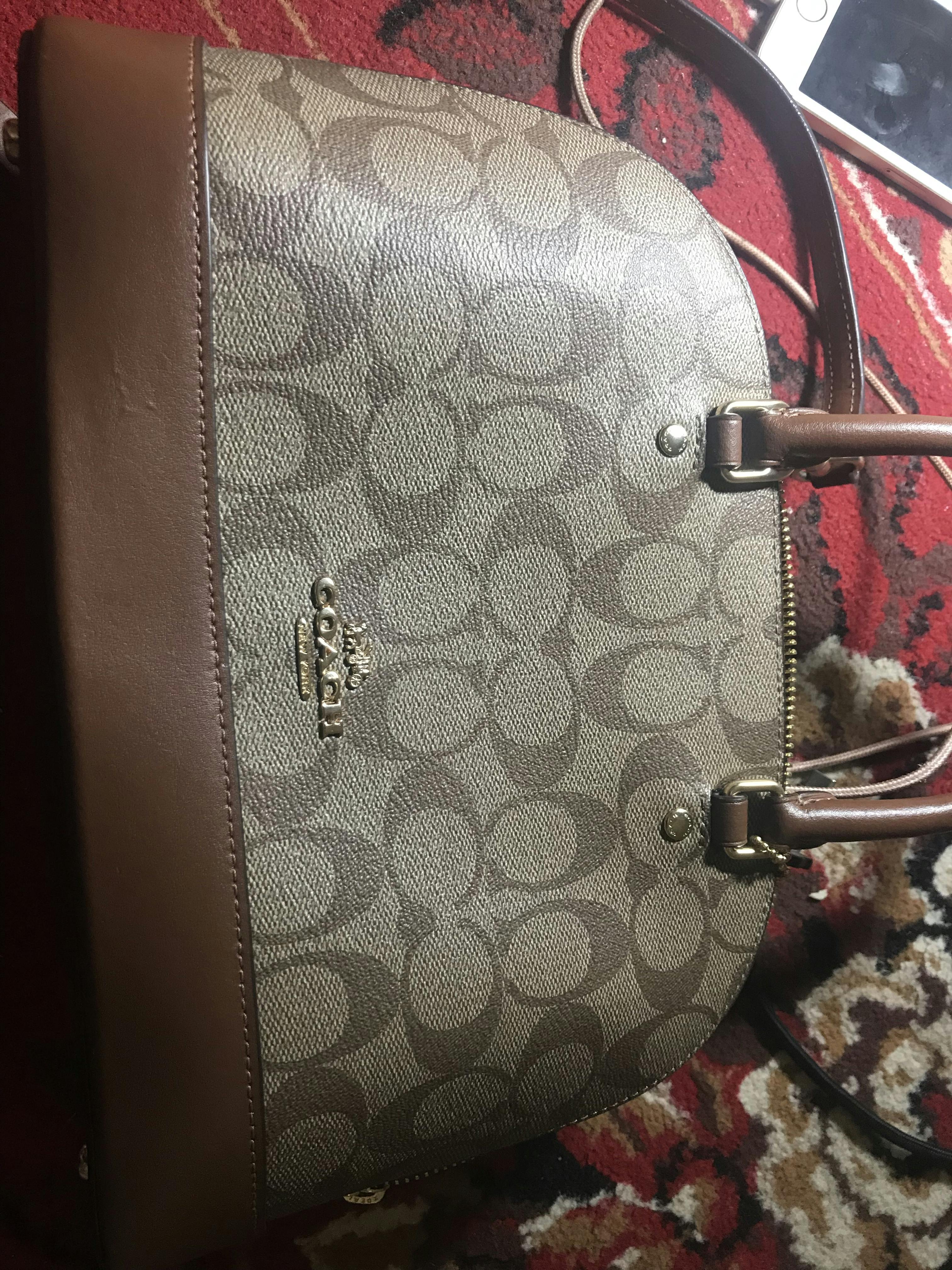 Authentic Coach Mini Sierra Satchel In Signature NWT. for Sale in