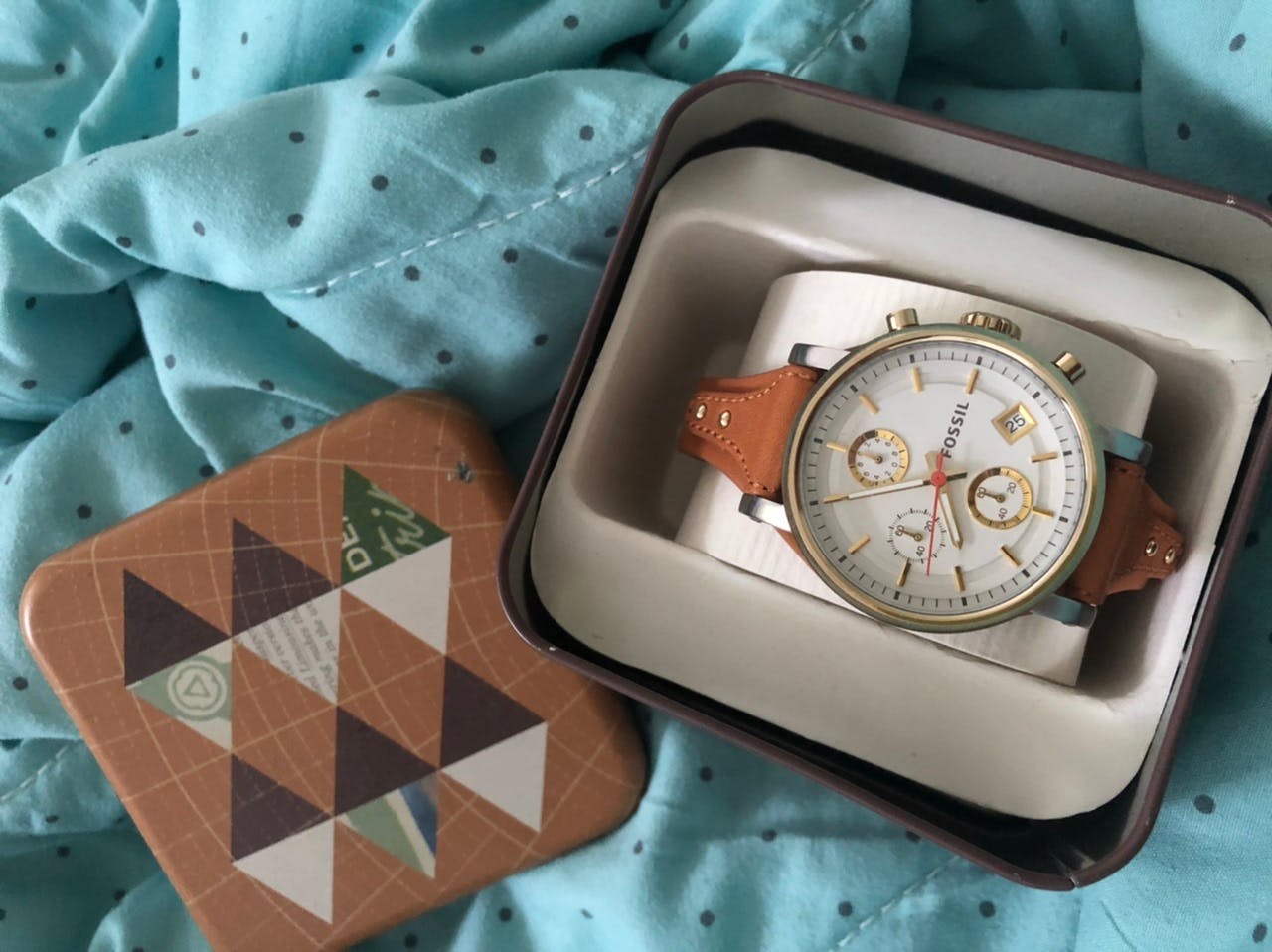 Jam Tangan Fossil Es361 Boyfriend 