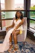 Ballbella Sweetheart Mermaid Sequins Prom Dress Long With Slit