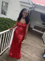 Sweetheart Strapless Sequins Pattern Long Mermaid Prom Gowns