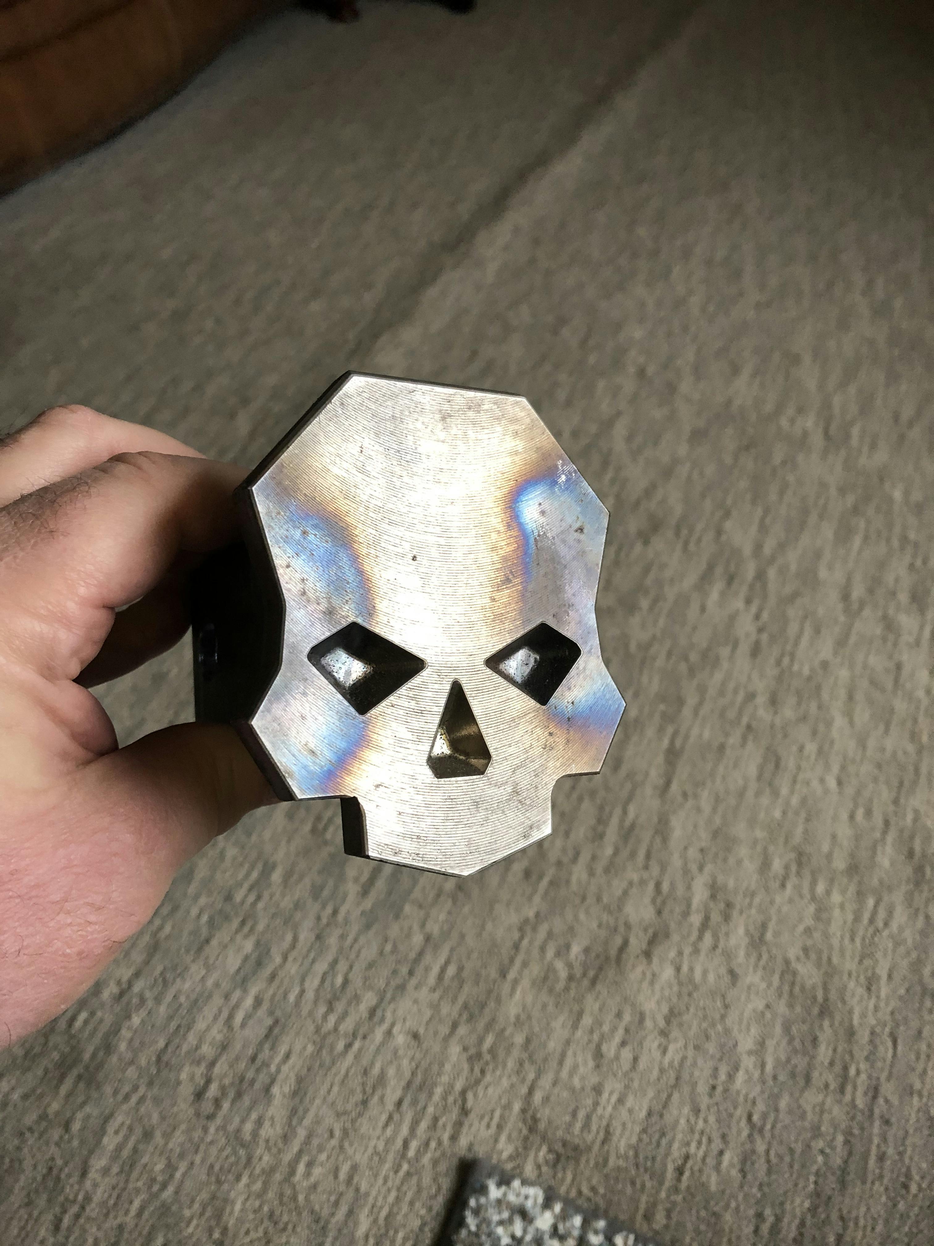 Ballistic Skull Hitch Cover Ballistic Fabrication