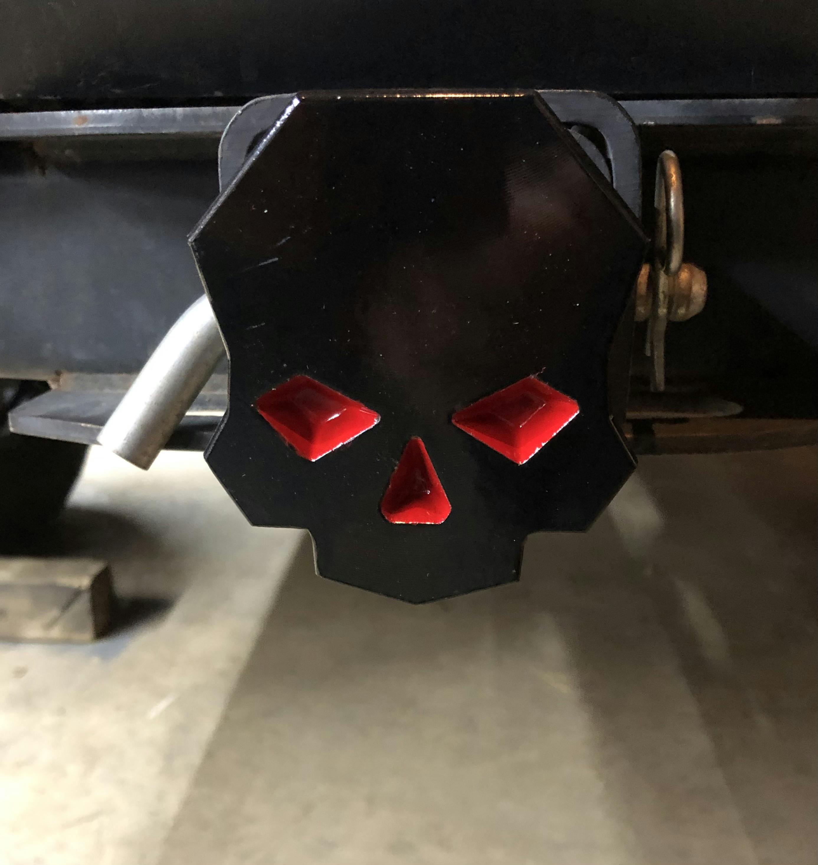 Ballistic Skull Hitch Cover Ballistic Fabrication