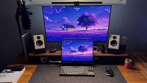 Setup Cockpit Monitorständer Large