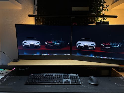 Setup Cockpit Monitorständer Large