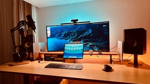 Laptop Dock für Setup Cockpit