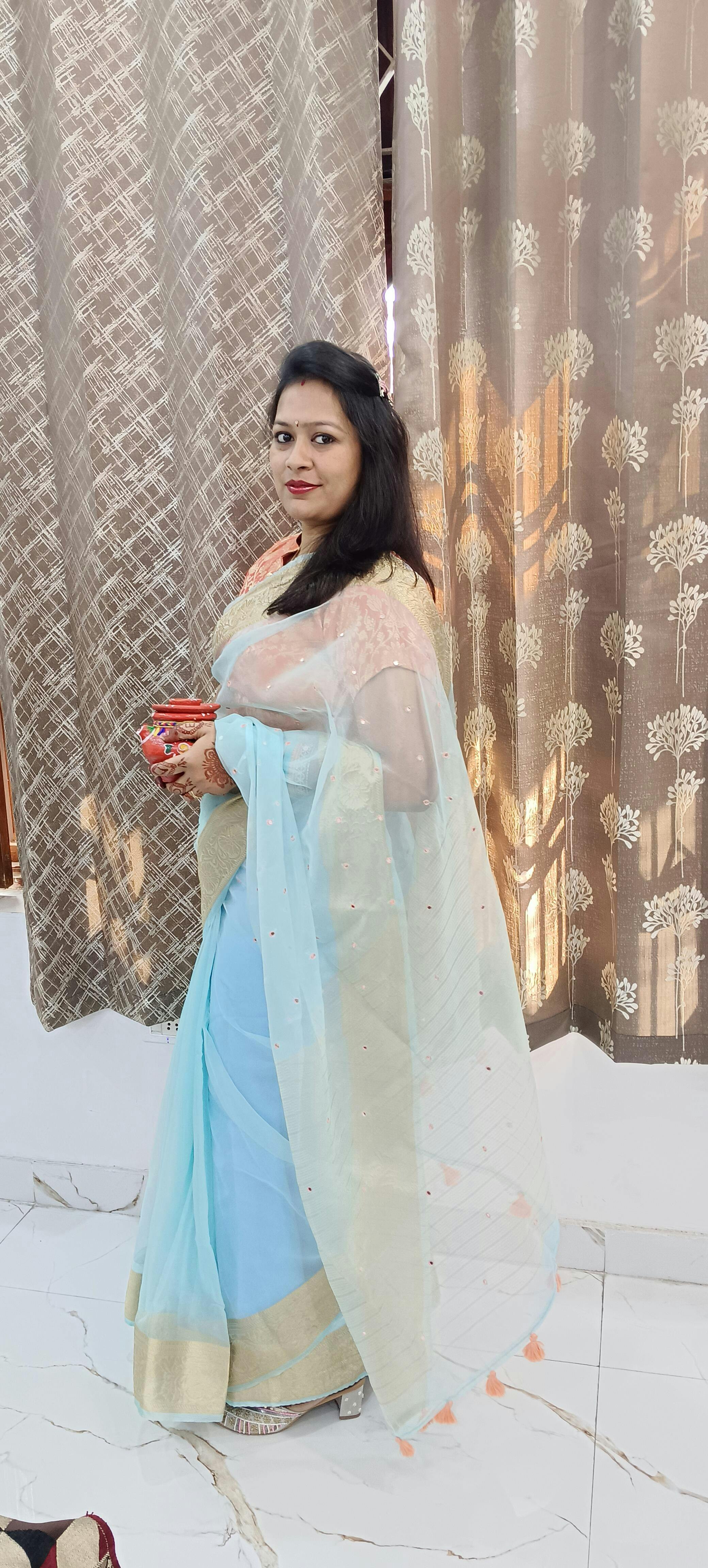 Designs Of Gowns Made From Saree 2024 | grandmother-blog.com