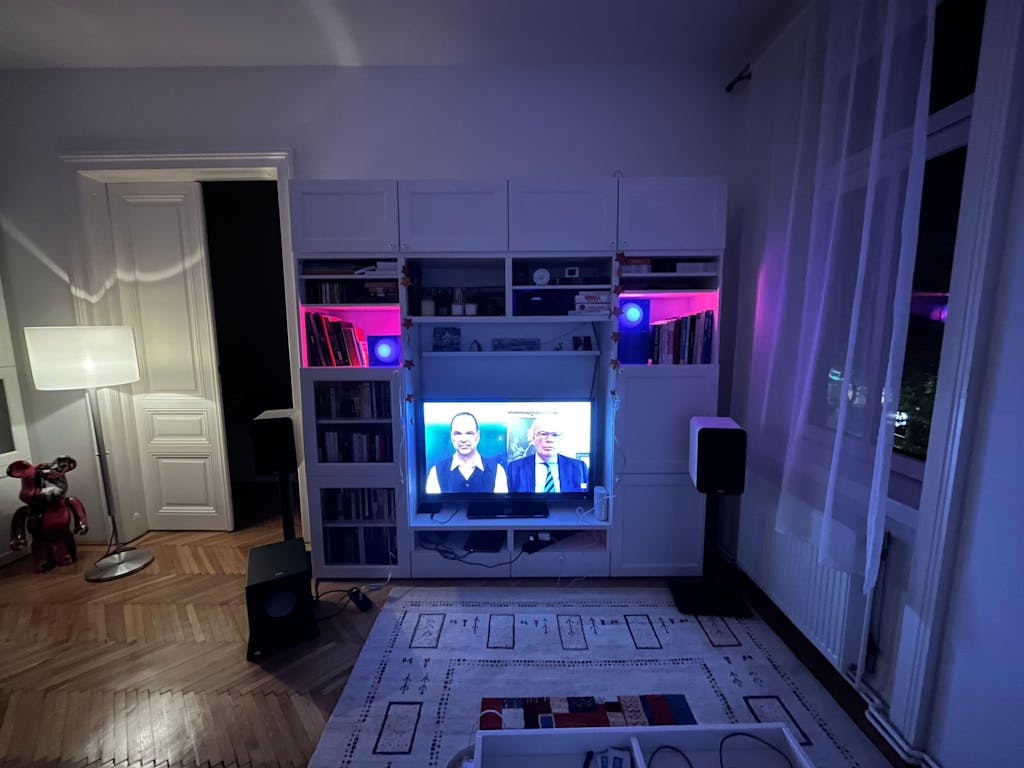 Lớp small rectangle in blue acrylic