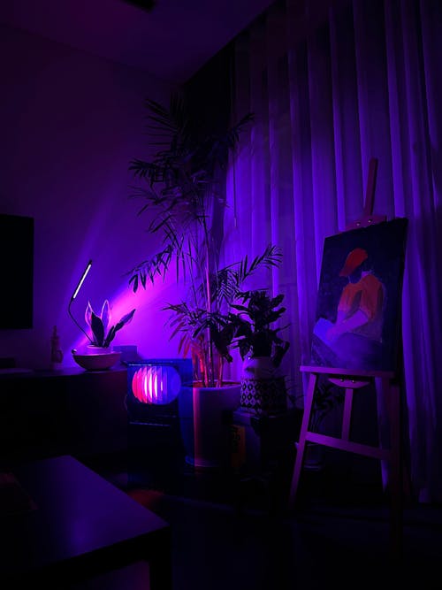 Lớp big rectangle in blue acrylic CE