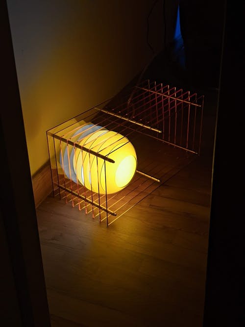 Lớp small rectangle in orange acrylic CE