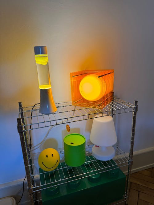 Lớp small square in orange acrylic CE