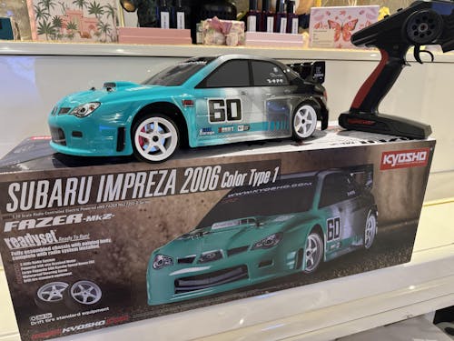 Kyosho 34473T1 1:10 Scale Radio Controlled Electric Powered 4WD FAZER Mk2 FZ02-D readyset SUBARU IMPREZA 2006 Color Type 1