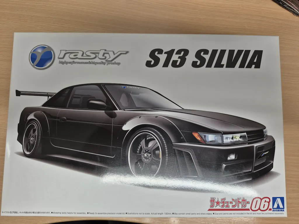 Aoshima RASTY PS13 Silvia `91