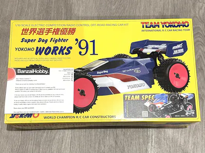 Yokomo YZ-W91TS Super Dogfighter Works 91 Team Specs – BanzaiHobby