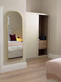 60 x 90 Arch Aluminium Mirror