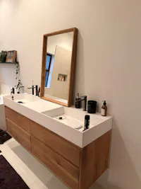 60 x 90 Wooden Kiaat Mirror