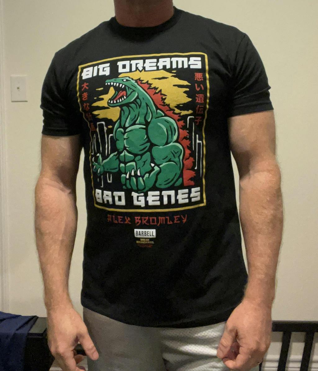 Bromley Big Dreams Bad Genes Tee Barbell Apparel