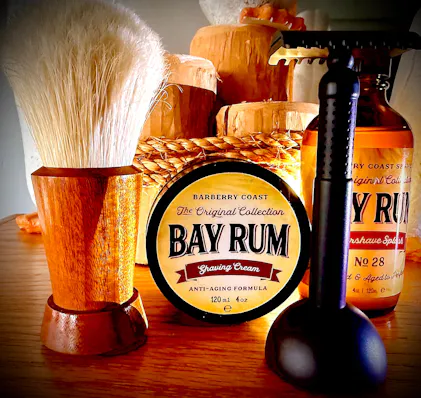 Supreme Shave Cream - Vesuvio Noir | Barberry Coast®