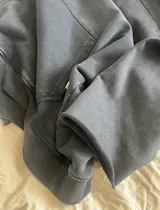 Uncuffed Hoodie - Vintage Navy