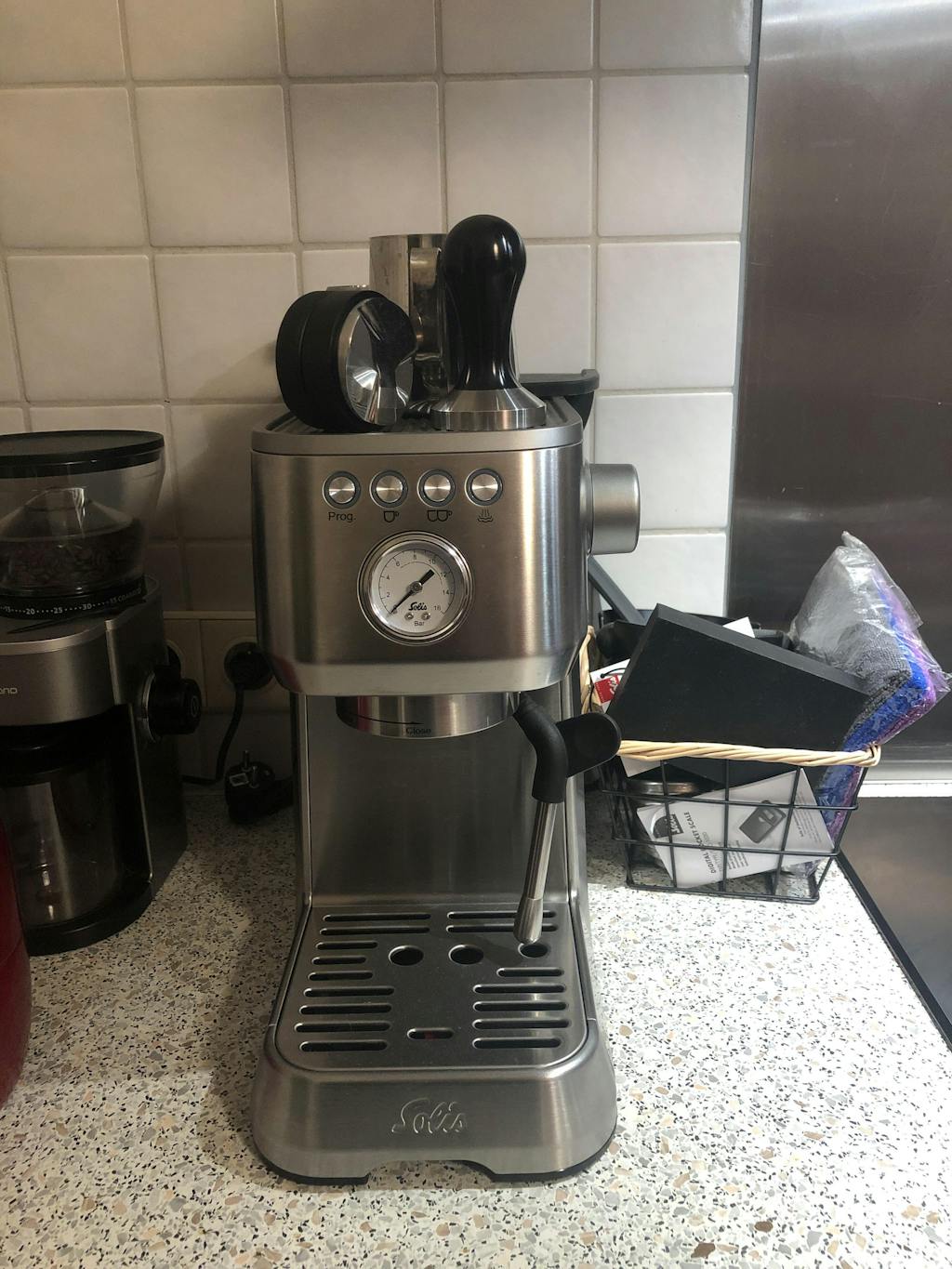 EspressoLeveler distributor 51mm 53mm 58mm baristaessentials