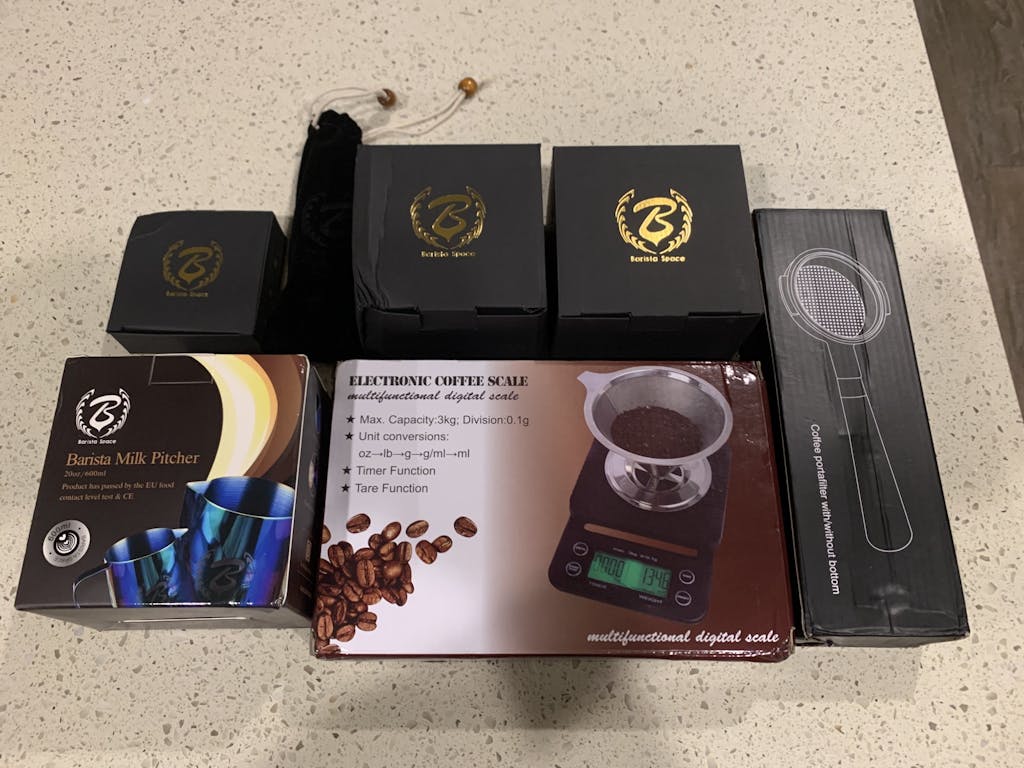 Coffee Dosing Funnel + Tamping Station Set 51/52/53/54 MM