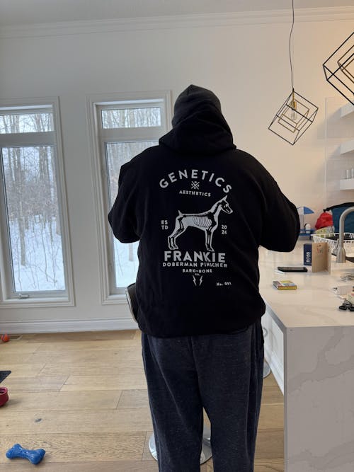 Do you want your hoodie personalized with your dog's name?