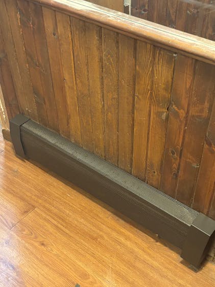 Burnham Baseray Burnham Cast Iron Baseboard 2ft (24