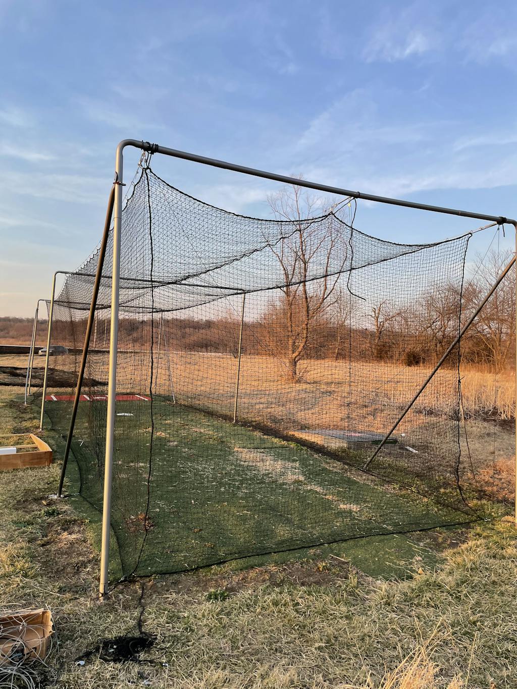 24 HDPE Batting Cage Net Water Resistant