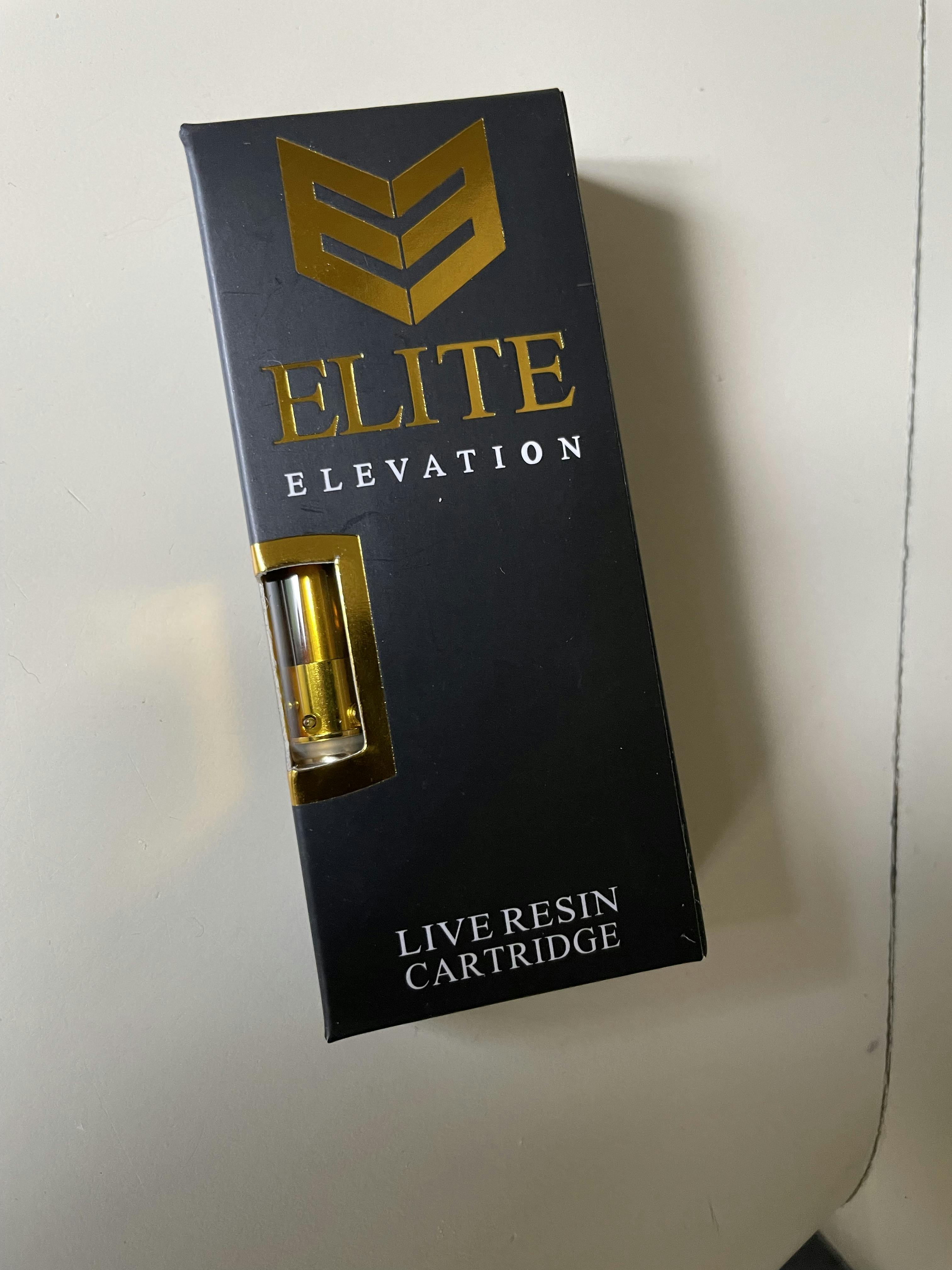 Elite Elevation Cannabis Live Resin Vape Cartridges