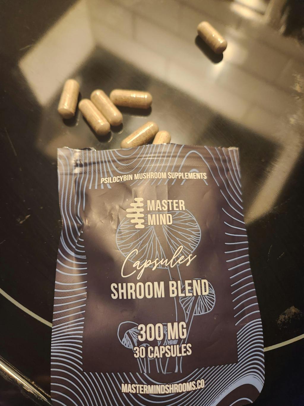 Mastermind Shroom Blend Psilocybin Microdose Capsules Bc Bud Supply