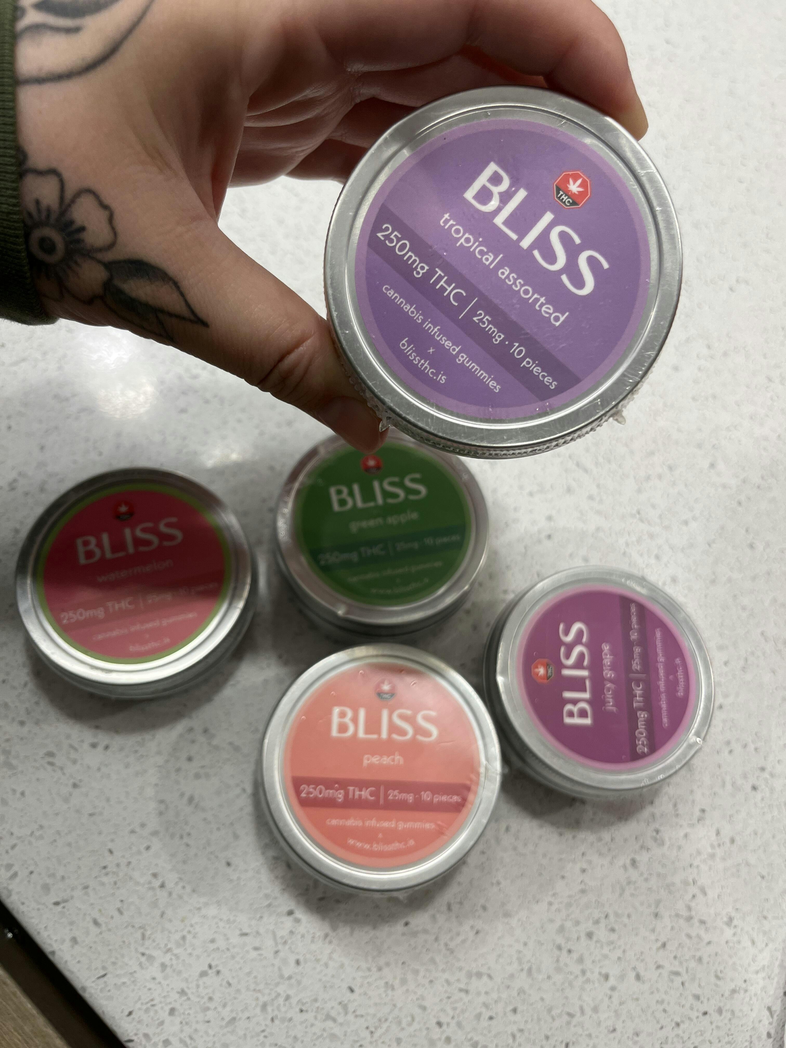 Bliss - Cannabis Infused Gummies (250mg/375mg THC) - BC Bud Supply