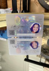 Full Color print option add-on listing for business cards for previously ordered cards. Add-on listing