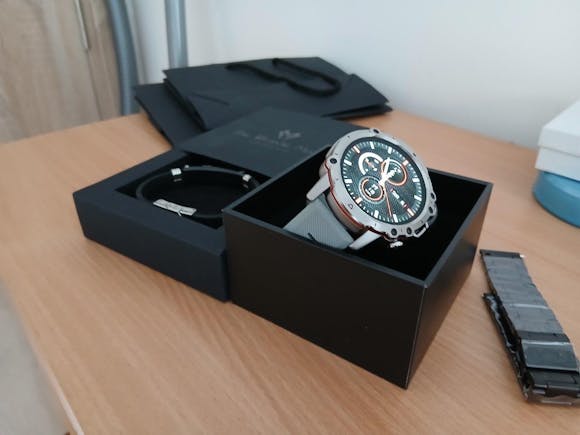 Muski pametni sat Military ST1 Metal Silver ⌚️