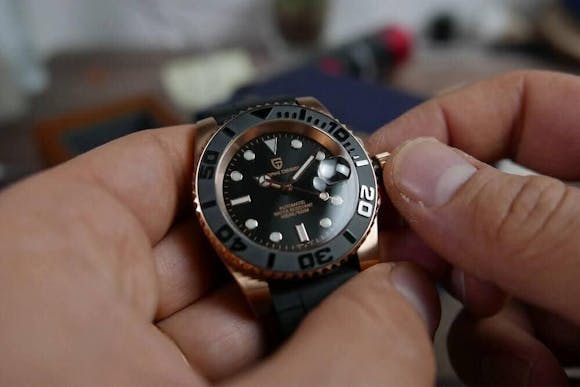 Muški Automatik Sat Pagani Design PD1651 - Royal Gold