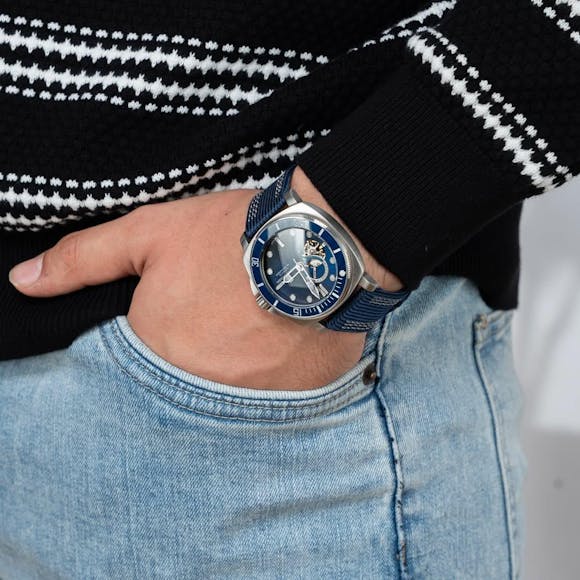 Muški Automatik Sat Pagani Design PD1736 - Plava Boja