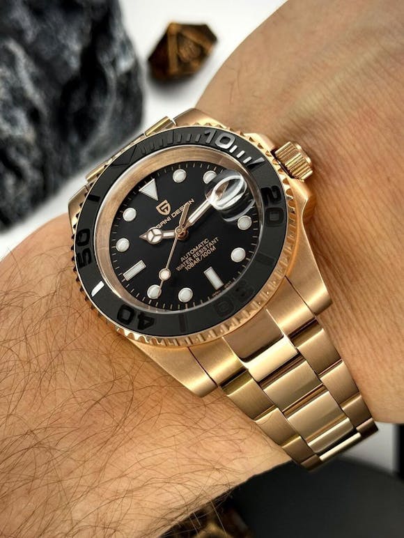 Muški Automatik Sat Pagani Design PD1651 - Royal Gold