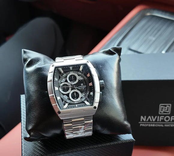 Muški Sat NaviForce NF8066 Titan - Srebrna Boja