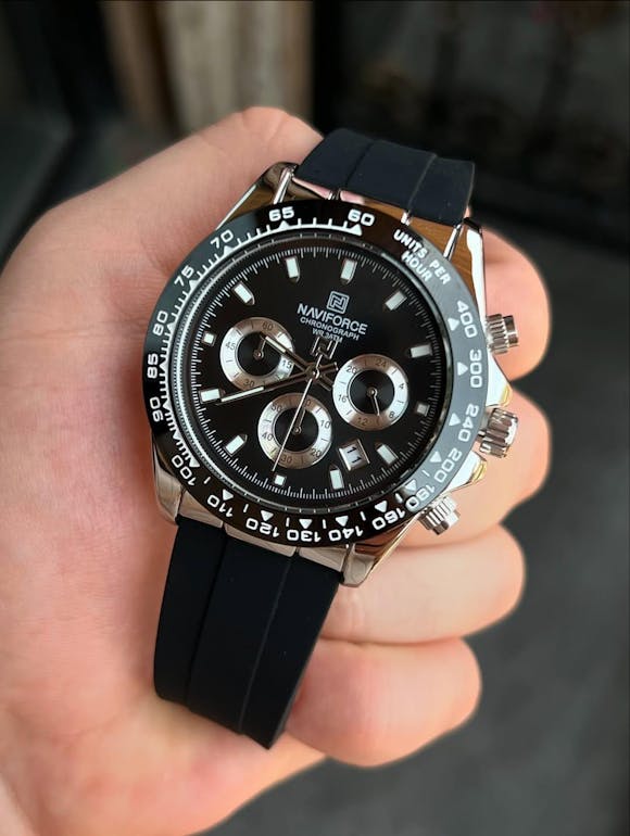 Muški Sat NaviForce NF8054 Daytona - Crna Boja