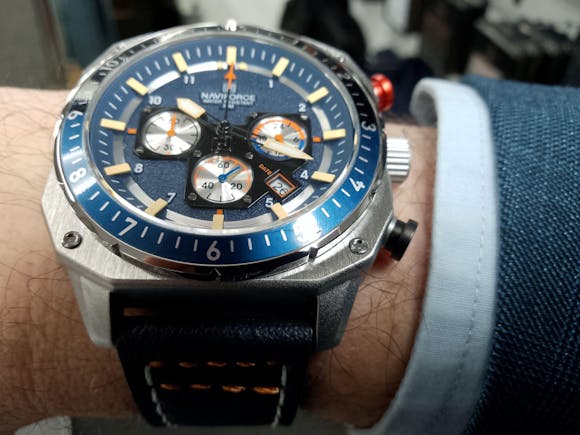 Muški Sat NaviForce NF8057 Pilot’s - Plava Boja