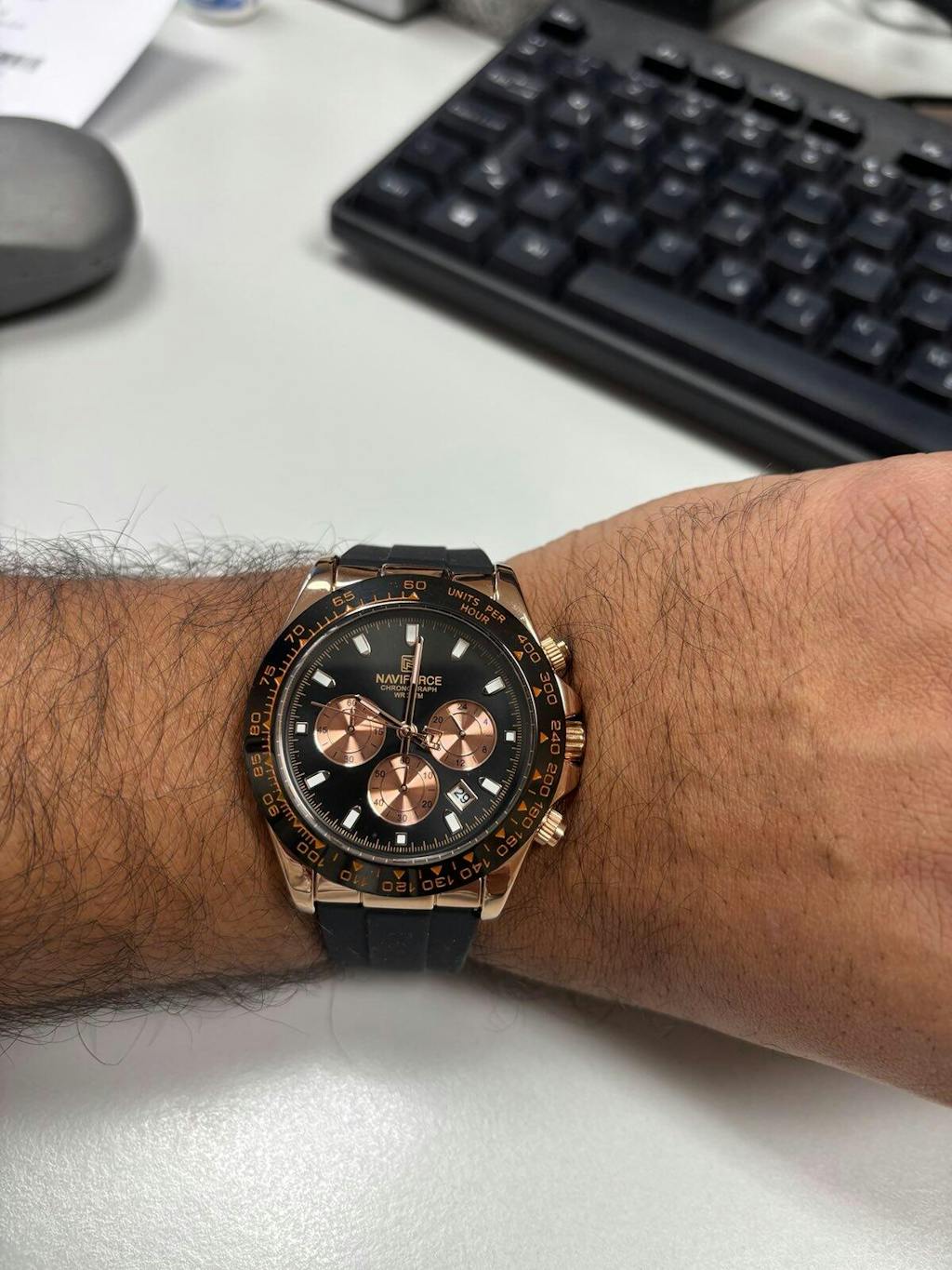 Muški Sat NaviForce NF8054 Daytona - Rose Gold