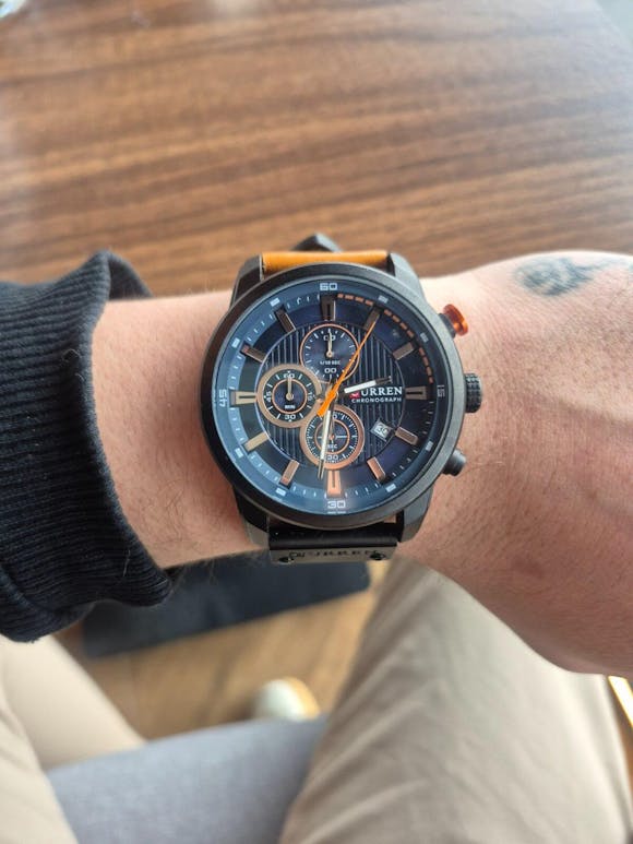 Muški sat Curren CR-8291 - Brown Navy blue