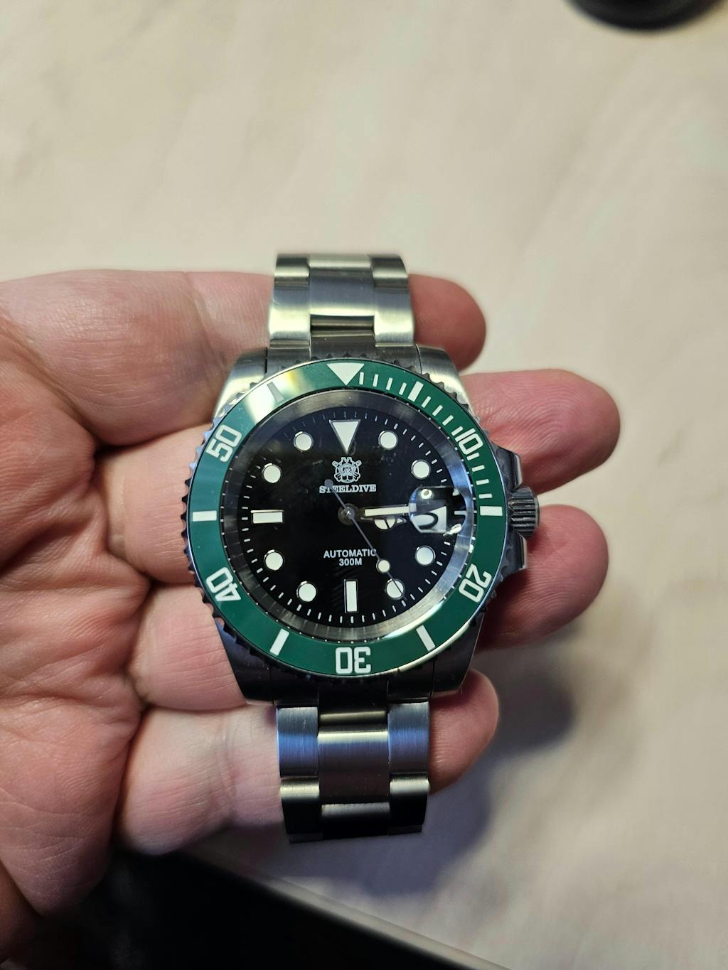 Muški Automatik Sat STEELDIVE SD1953 - Starbucks